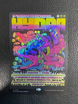 Primordial Hydra (BORDERLESS FOIL) - Secret Lair Magic/MTG - Image 1