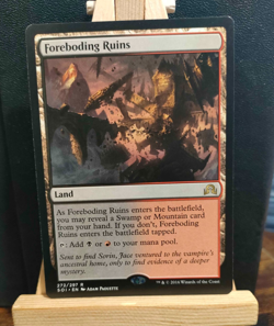 Foreboding Ruins - Oath of the Gatewatch - Rare - NM/LP (see pics) MTG - Image 1