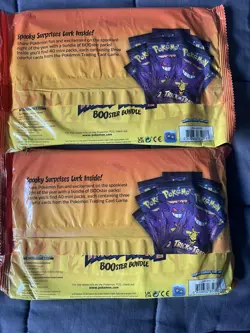 2 Bag Nintendo Pokemon 2022 TCG BOOster Trick Or Trade Trading Card Game 820650850783 - Image 2