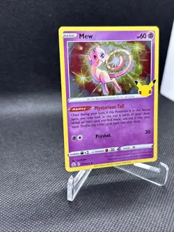 Pokemon Celebrations - Mew Holo Rare 011/025, 25th Anniversary Set - Image 4