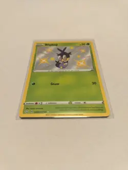 Pokemon TCG Blipbug Shining Fates SV007/SV122 Holo Shiny Holo Rare Near Mint - Image 3