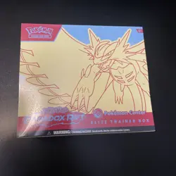 Paradox Rift Pokemon Center Exclusive ETB factory Sealed Roaring Moon - Image 1