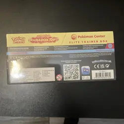 Paradox Rift Pokemon Center Exclusive ETB factory Sealed Roaring Moon - Image 4