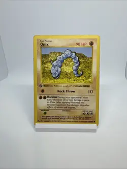 Pokemon - Base Set 1st Edition Shadowless - Onix 56/102 - Common - Image 1