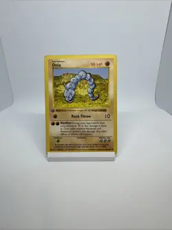 Pokemon - Base Set 1st Edition Shadowless - Onix 56/102 - Common - Image 2