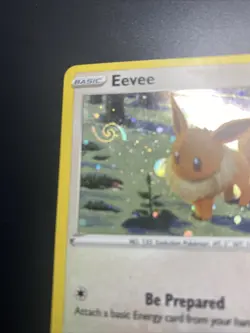 SWIRL - Eevee SWSH190 Holographic Black Star Promo Pokemon TCG Near Mint - Image 2