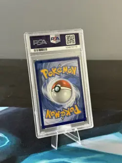 2021 POKEMON SM BLACK STAR PROMO #SM247 FULL ART/RESHIRAM & CHARIZARD GX PSA 9 - Image 2