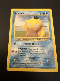 Psyduck 79/105 Neo Destiny Unlimited 2002 Pokemon Card Common NM - Image 1