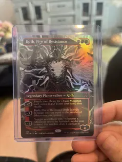 Magic The Gathering: KOTH FIRE OF RESISTANCE #338 Ai Nanahira Foil MINT CONDITIO - Image 1