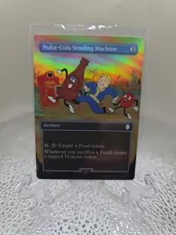 Nuka-Cola Vending Machine (Borderless) Universes Beyond: Fallout Foil - Image 1