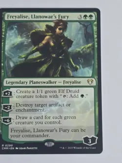 [MTG] Freyalise, Llanowar's Fury (0290) (CMM) NM - Image 1