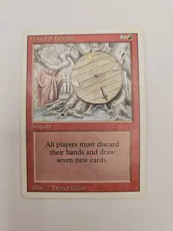 Lightly Played Wheel of Fortune - Revised Edition (3ED) - Image 1