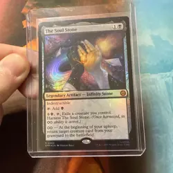 Magic The Gathering Marvel's Spiderman The Soul Stone 0066 FOIL - Image 2