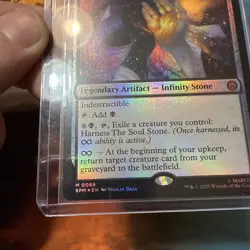 Magic The Gathering Marvel's Spiderman The Soul Stone 0066 FOIL - Image 5