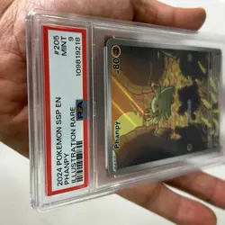 2024 Pokemon Phanpy 205/191 Surging Sparks Illustration Rare PSA 9 Mint - Image 5