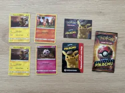 Pokemon TCG Detective Pikachu Movie Promo Cards - Image 1