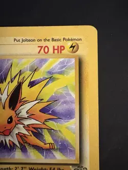 Pokemon Vintage TCG Jolteon Jungle Non Holo Rare 1999 WotC - Image 3