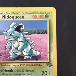Pokemon Vintage Non-holo Rare Nidoqueen Jungle 23/64 WotC 1999 - Image 3