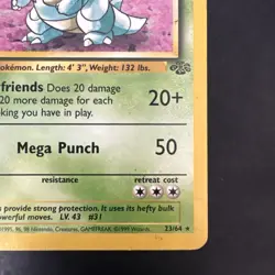 Pokemon Vintage Non-holo Rare Nidoqueen Jungle 23/64 WotC 1999 - Image 4