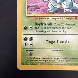 Pokemon Vintage Non-holo Rare Nidoqueen Jungle 23/64 WotC 1999 - Image 5