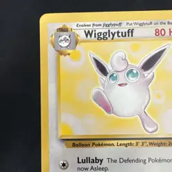 Pokemon TCG Wigglytuff Jungle 32/64 Unlimited Non Holo Rare LP Vintage WotC - Image 2
