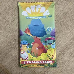 Pokepu Booster Pack - Pokemon Fan Art By Mick Juno Derpy Fan Made - Image 1