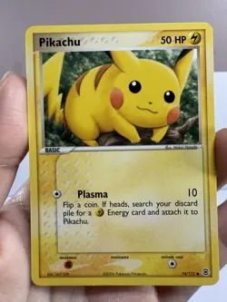 Pokemon Pikachu 74/112 Firered & Leafgreen 74/112 Common Non Holo - Image 3