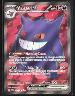 Pokemon Temporal Forces GENGAR EX Full Art 193/162 #2 - Image 1