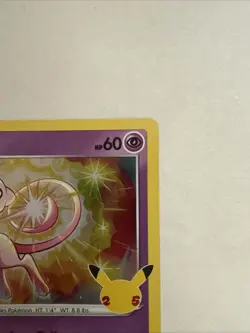 Pokemon TCG Celebrations Mew 011/025 Holo Rare - Image 3