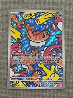 Pokemon TCG Tatsugiri 186/167 Scarlet & Violet Twilight Masquerade - #1 - Image 1