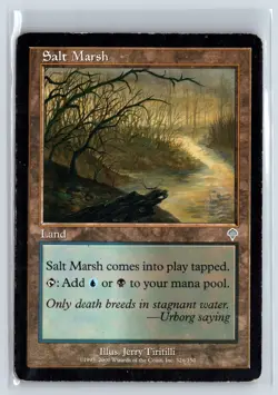 SALT MARSH - Invasion - MTG Magic the Gathering Card - Uncommon - Image 1
