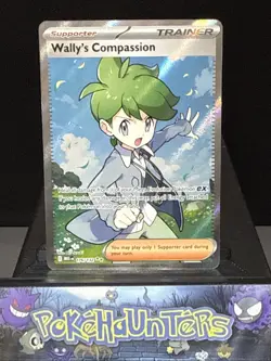 Pokemon Card Wally's Compassion 176/132 Ultra Rare Mega Evolution Base Set NM - Image 1