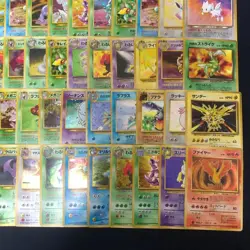 Pokemon Japanese Vintage Holo Lot 100 Card Old Back Mew Zapdos Gyarados LP-HP - Image 5