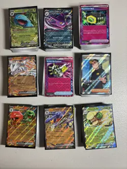 100 English Pokemon Card Bulk Lot | Guaranteed Ultra Rare + Holo/Reverse Holo - Image 3