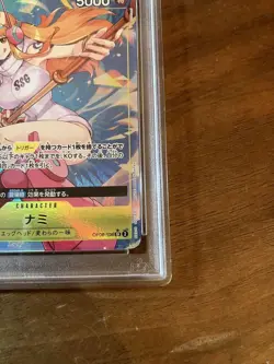 PSA10 Nami Parallel One Piece Card Japanese - Image 5