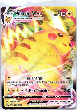 Pikachu VMAX - SWSH286 SWSH: Regular Size - Pokemon Card - NM - Image 1