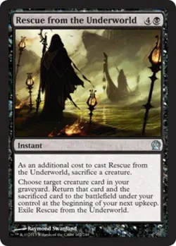 Rescue from the Underworld - Light Play MTG Theros - Image 1