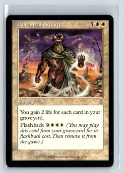 ANCESTRAL TRIBUTE - Odyssey - MTG Magic the Gathering Card - Rare - Image 1