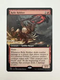 Relic Robber Borderless MTG Magic the Gathering Card NM Near Mint ZNR - Image 1