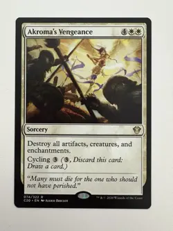Akroma’s Vengeance MTG Magic the Gathering Card NM Near Mint C20 - Image 1