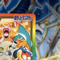 1997 POKEMON SPECIAL CARDDASS CHECKLIST BANDAI CHARIZARD BLASTOISE NO 000 - Image 3