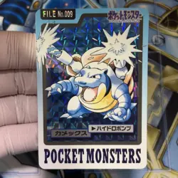 Charizard Blastoise Venusaur Holo Pokemon Carddass TCG Vintage Nintendo Japanese - Image 3