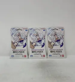 One Piece TCG Awakening Of The New Era 12-Card Booster Pack Lot of 3 - Image 1
