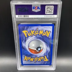 Mew Delta Species 3/17 Pop Series 5 Holo Swirl Card Inverted Back Error PSA 7 - Image 2
