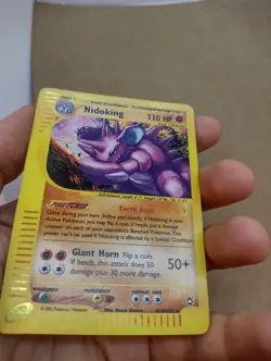Nidoking H18/H32 Aquapolis Holo Rare Pokemon Card WOTC Excellent Condition - Image 3