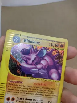 Nidoking H18/H32 Aquapolis Holo Rare Pokemon Card WOTC Excellent Condition - Image 4
