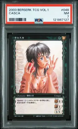 PSA7 2003 Berserk Trading Card Game Volume1 048 Casca - Image 1