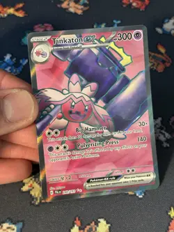 Pokemon Cards Tinkaton ex 240/193 Full Art Secret Rare Paldea Evolved - (NM) - Image 2