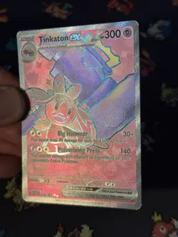Pokemon Cards Tinkaton ex 240/193 Full Art Secret Rare Paldea Evolved - (NM) - Image 3