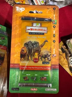 bulk 55 Animal Planet Wildlands Nuko Cards 7 Collectible Educational Game 38-29 - Image 2